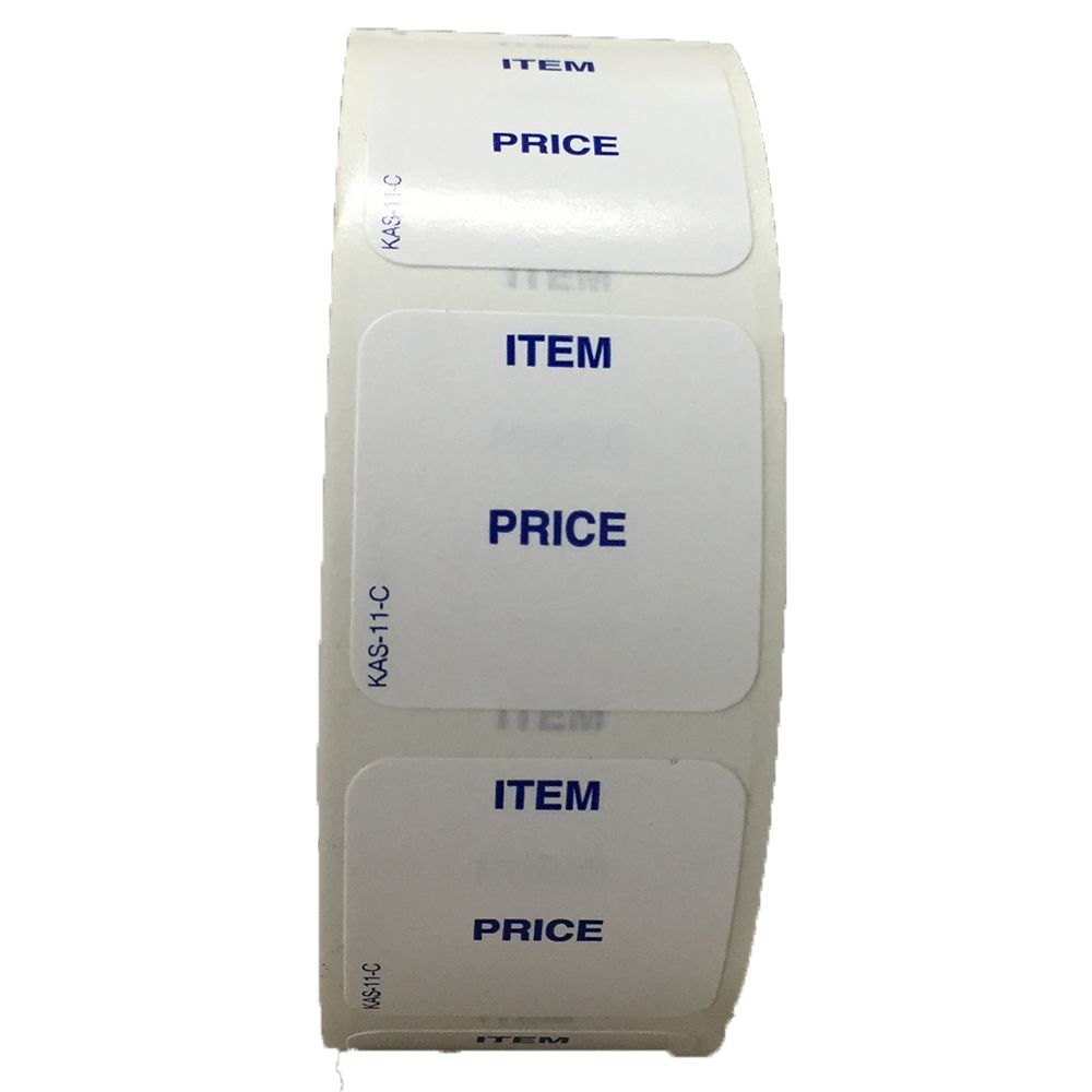 1” x 1” ITEM / PRICE Label | EZ-Off (1000/Roll)