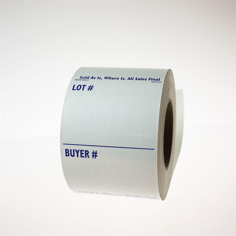 4" x 6" Indestructo Labels (500/roll)