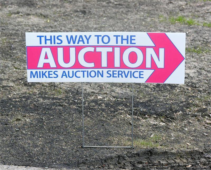 8"x 24" Full Color Sign, Two Sided