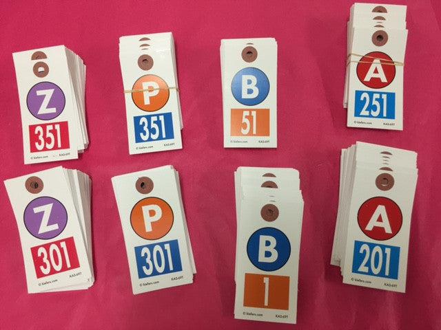 Alpha Tag/Label Consignment System (100/Pack)