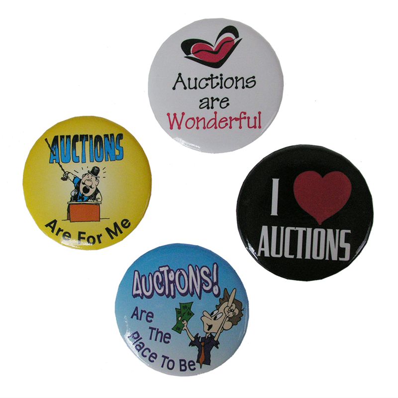 Auction Promotional Buttons