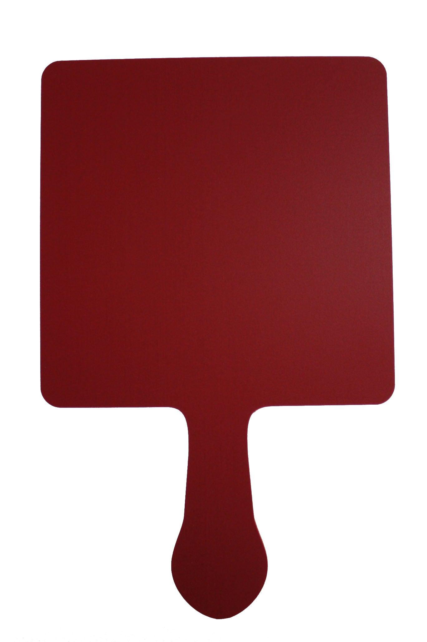 BRAVO Full Color Plastic Numbered Bidder Paddles | 1-Sided (Min. 50)