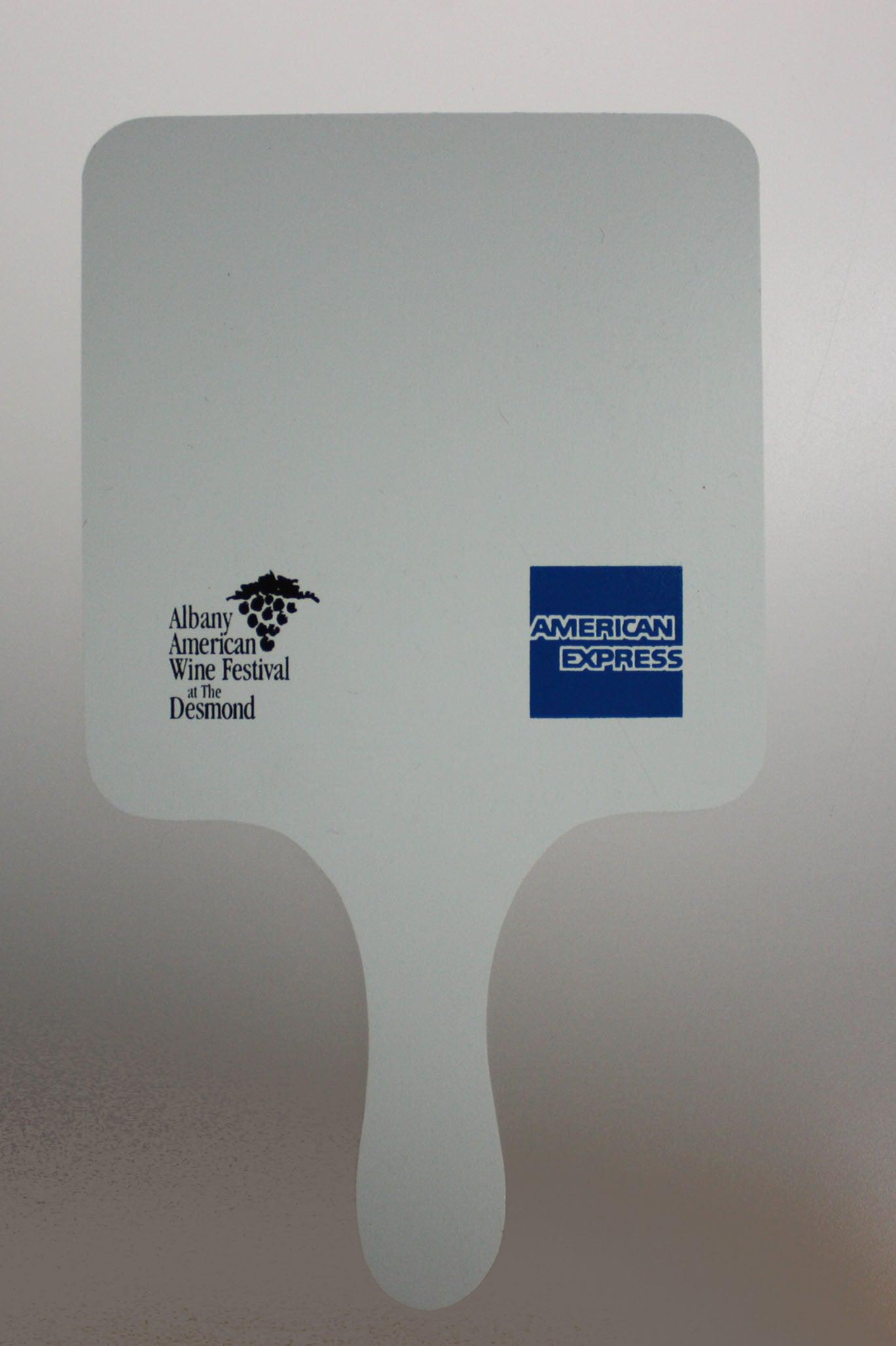 BRAVO Full Color Plastic Numbered Bidder Paddles | 1-Sided (Min. 50)