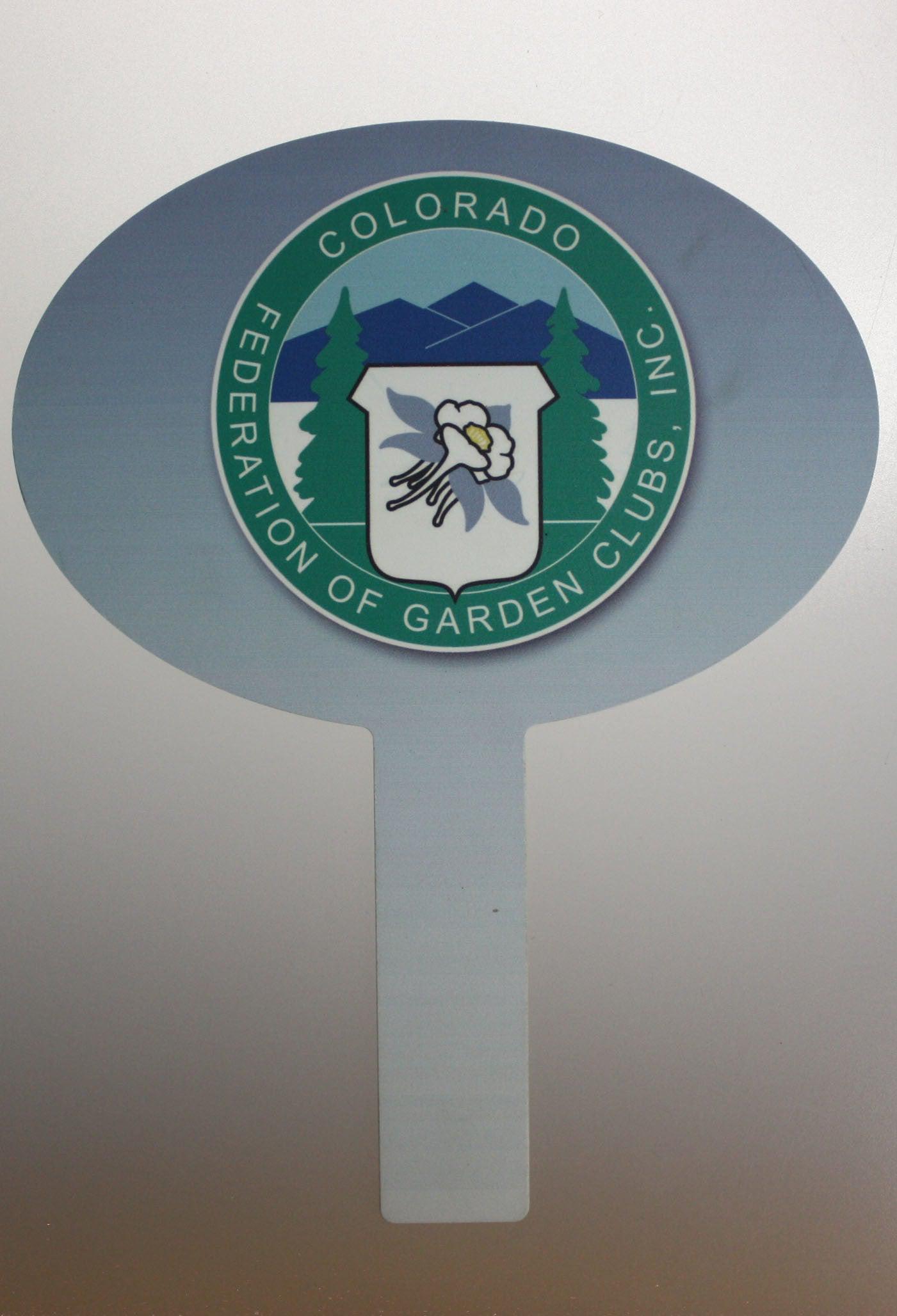 BRAVO Full Color Plastic Numbered Bidder Paddles | 1-Sided (Min. 50)