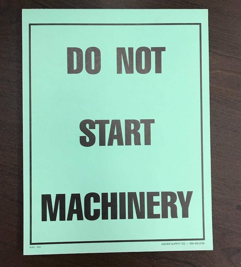 Bulk Instructional Signs (25/Pad)