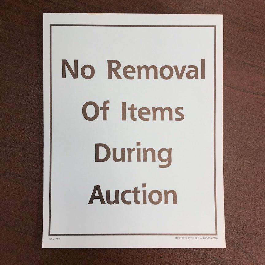 Bulk Instructional Signs (25/Pad)