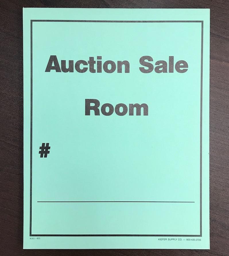 Bulk Instructional Signs (25/Pad)