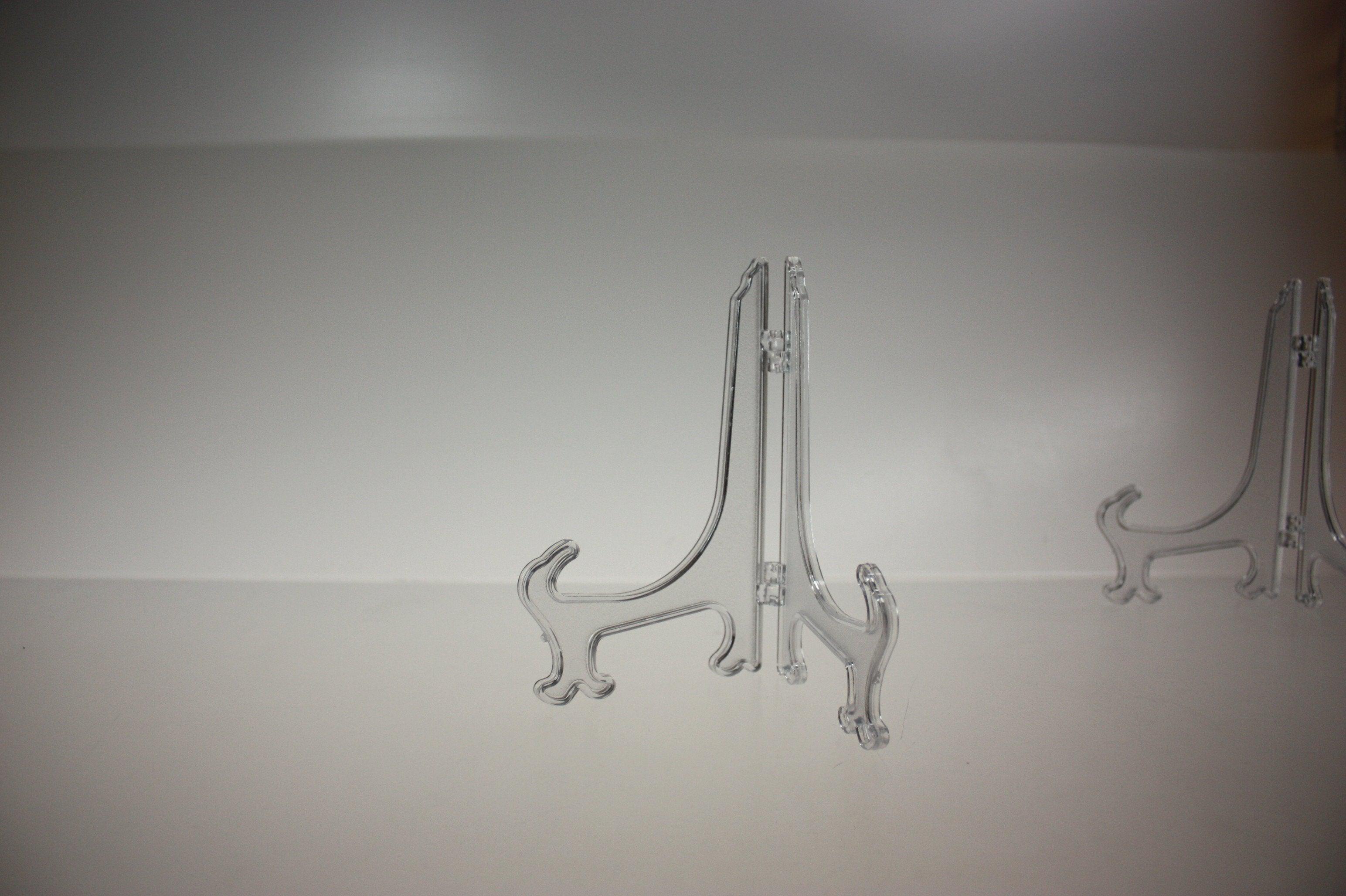 Clear Folding Display Easels - 3 Sizes