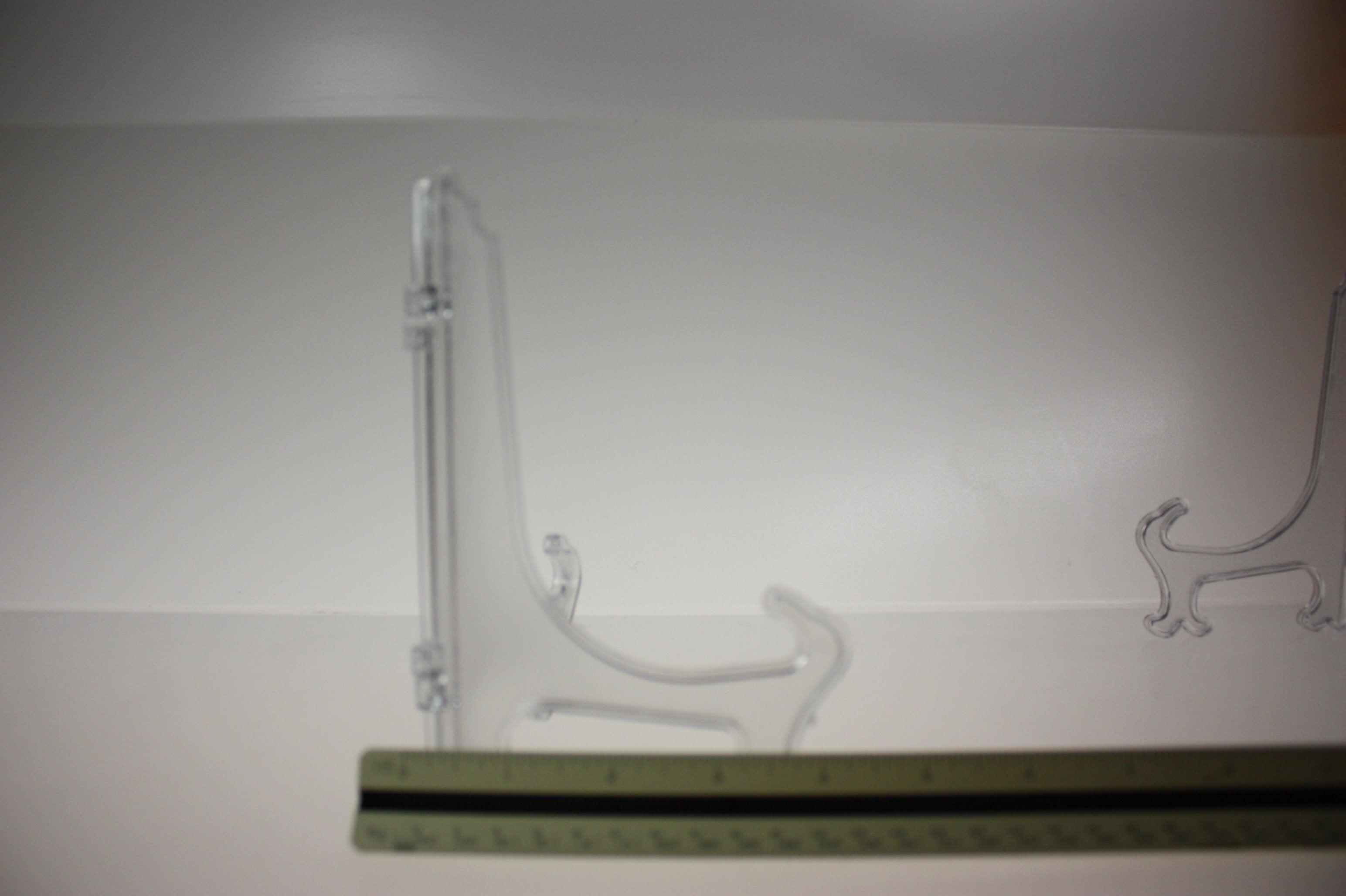 Clear Folding Display Easels - 3 Sizes