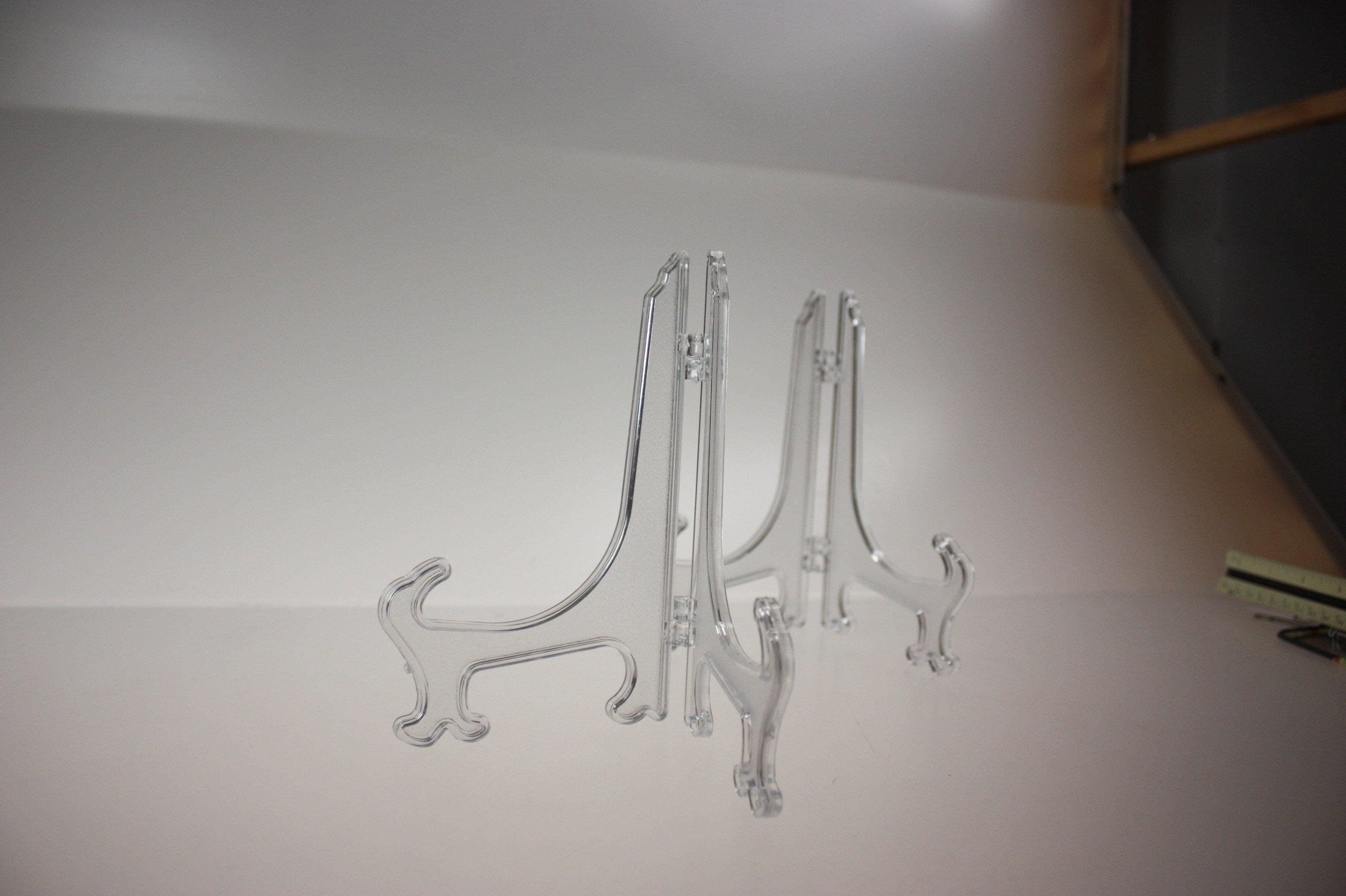 Clear Folding Display Easels - 3 Sizes