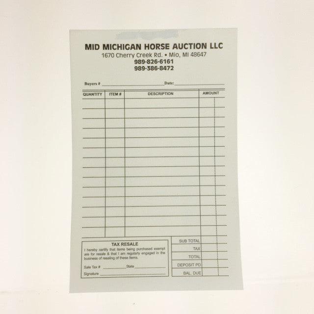 Custom Cashier Statement (500) - 2 Part