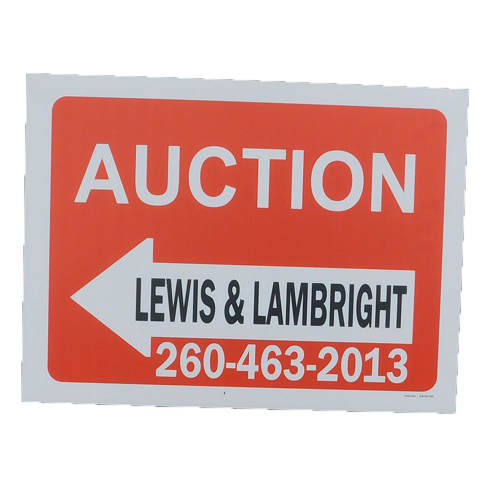 Custom D.O.T. Signs and Stakes (10/pack)