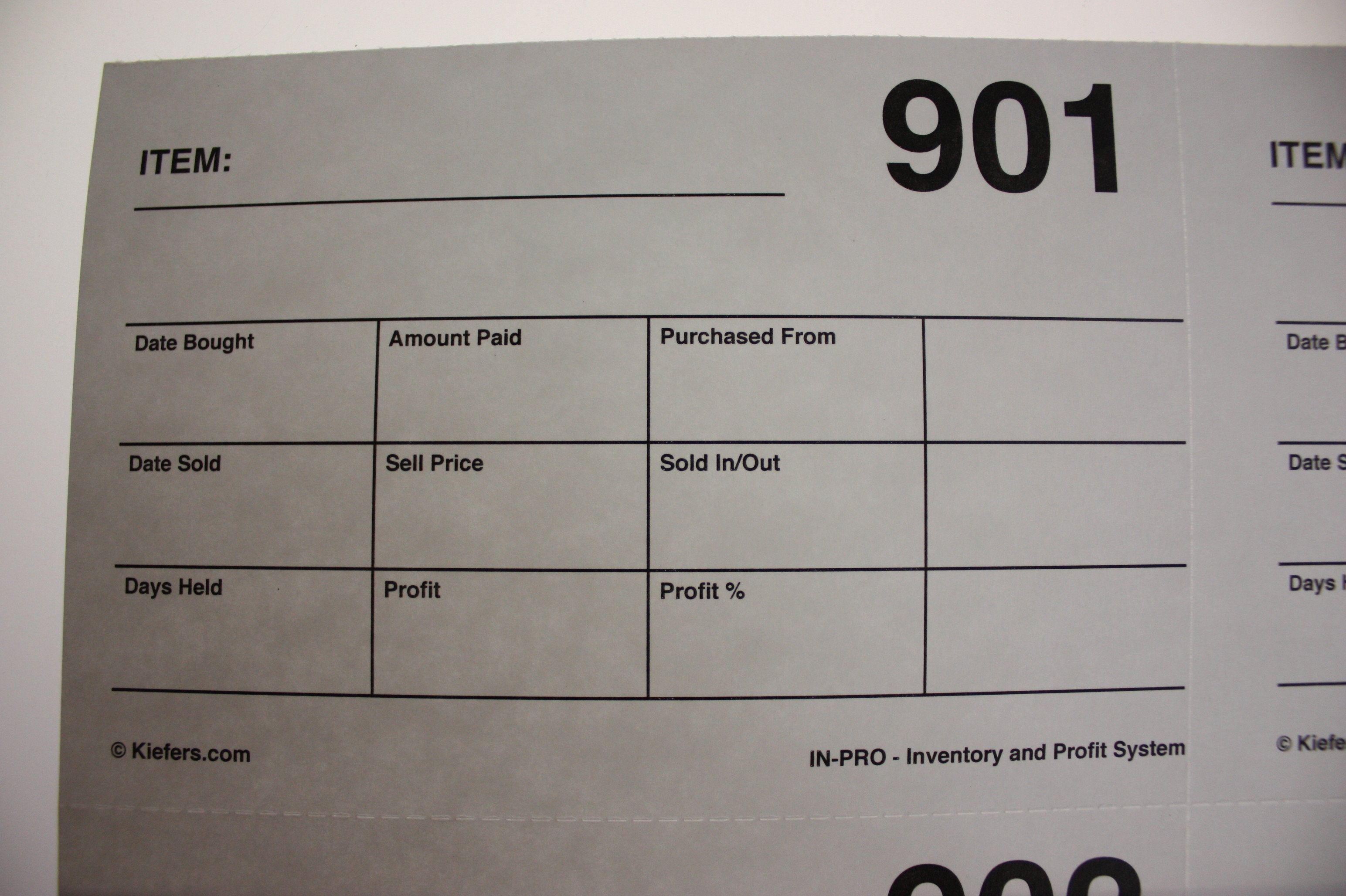 In-Pro Dealer Inventory & Profit System Kit