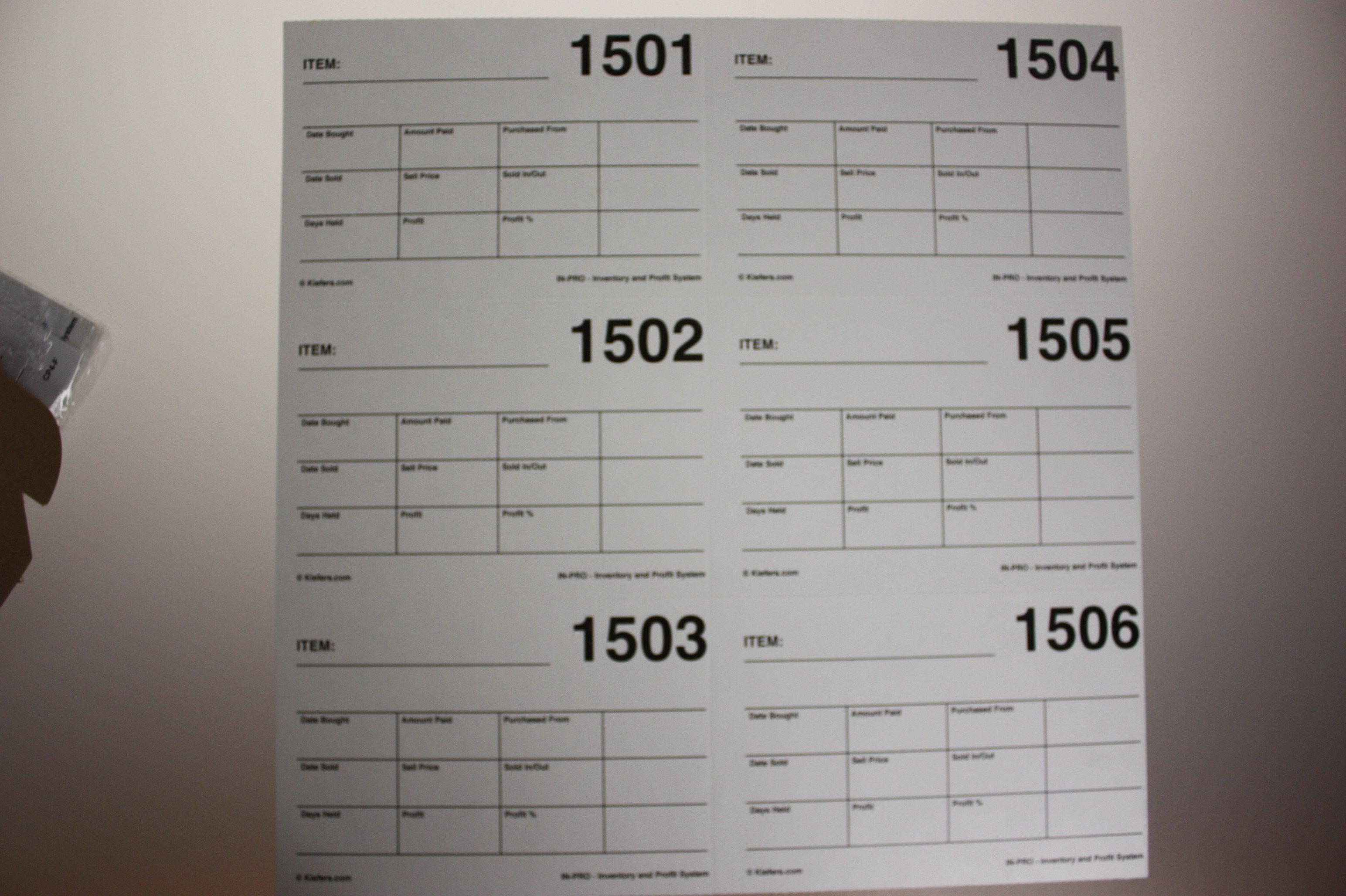 In-Pro Dealer Inventory & Profit System Kit