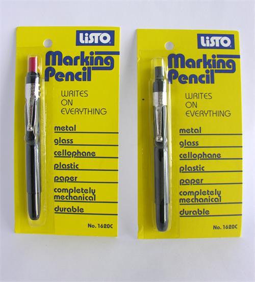 Listo Pencil - China Markers - Red or Black. – Kiefer Auction Supply