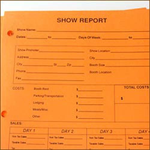 Single Show Reports