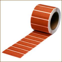 Style 9 Fluorescent Red Lotting Labels - Super Stick (1000/roll)