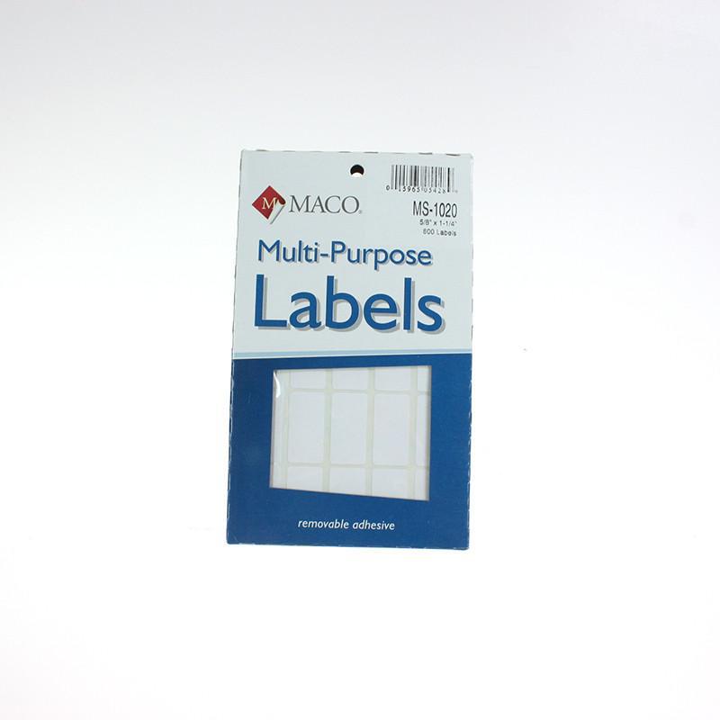 White Box Labels (14 Sizes)
