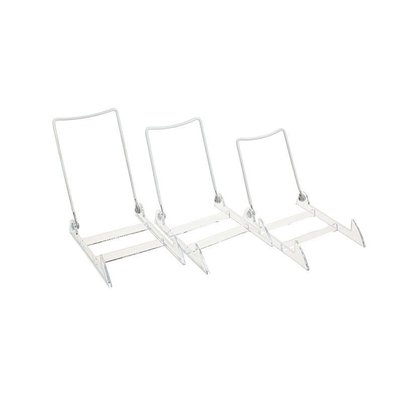 White Vinyl Coated Adjustable Gibson Holders (5 Sizes)