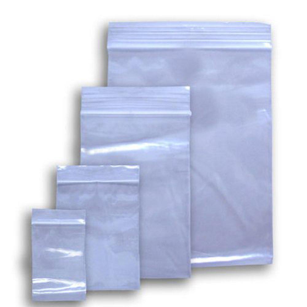 1-1/2" Lip Resealable Poly Pro Bags - 10 Sizes
