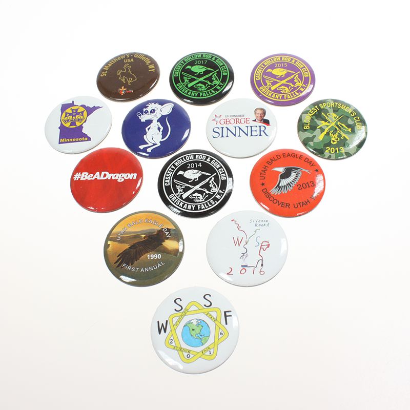 1-1/2" Round #2 Promotional Button