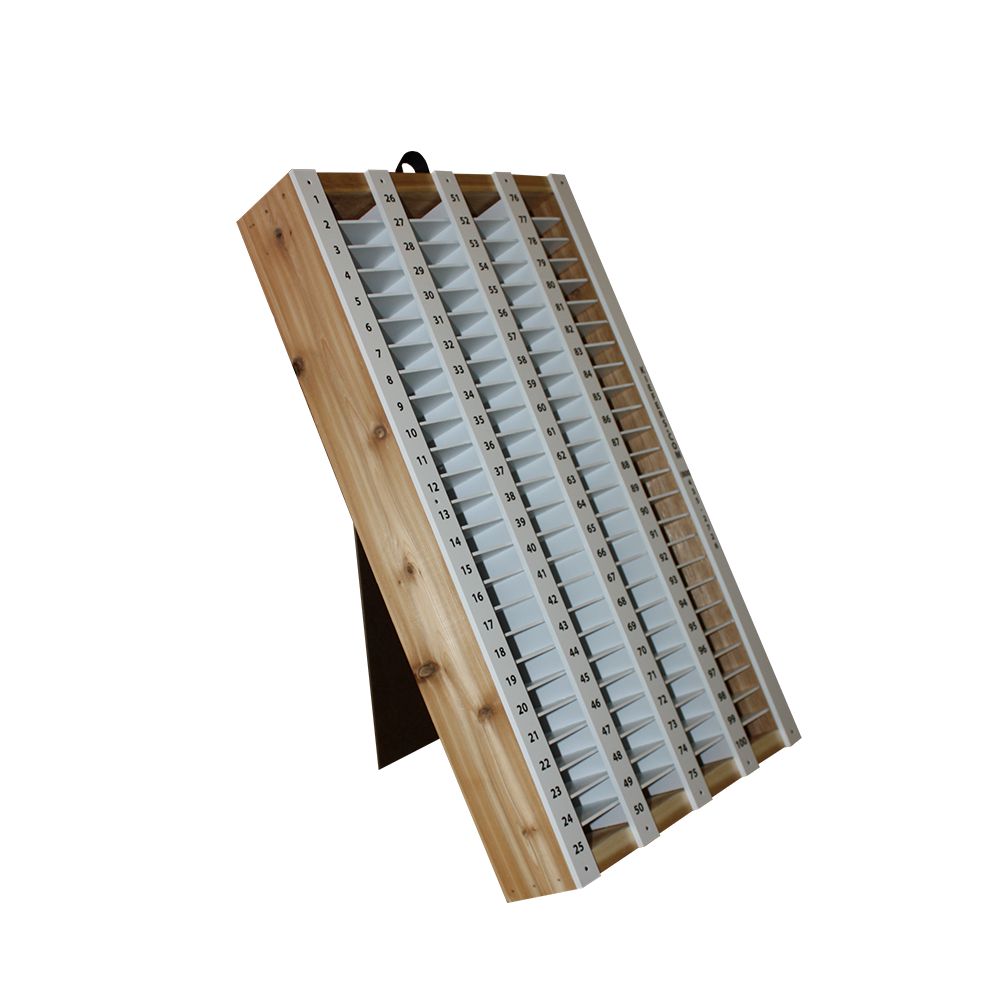 100 Bin Clerk Slot File Organizer