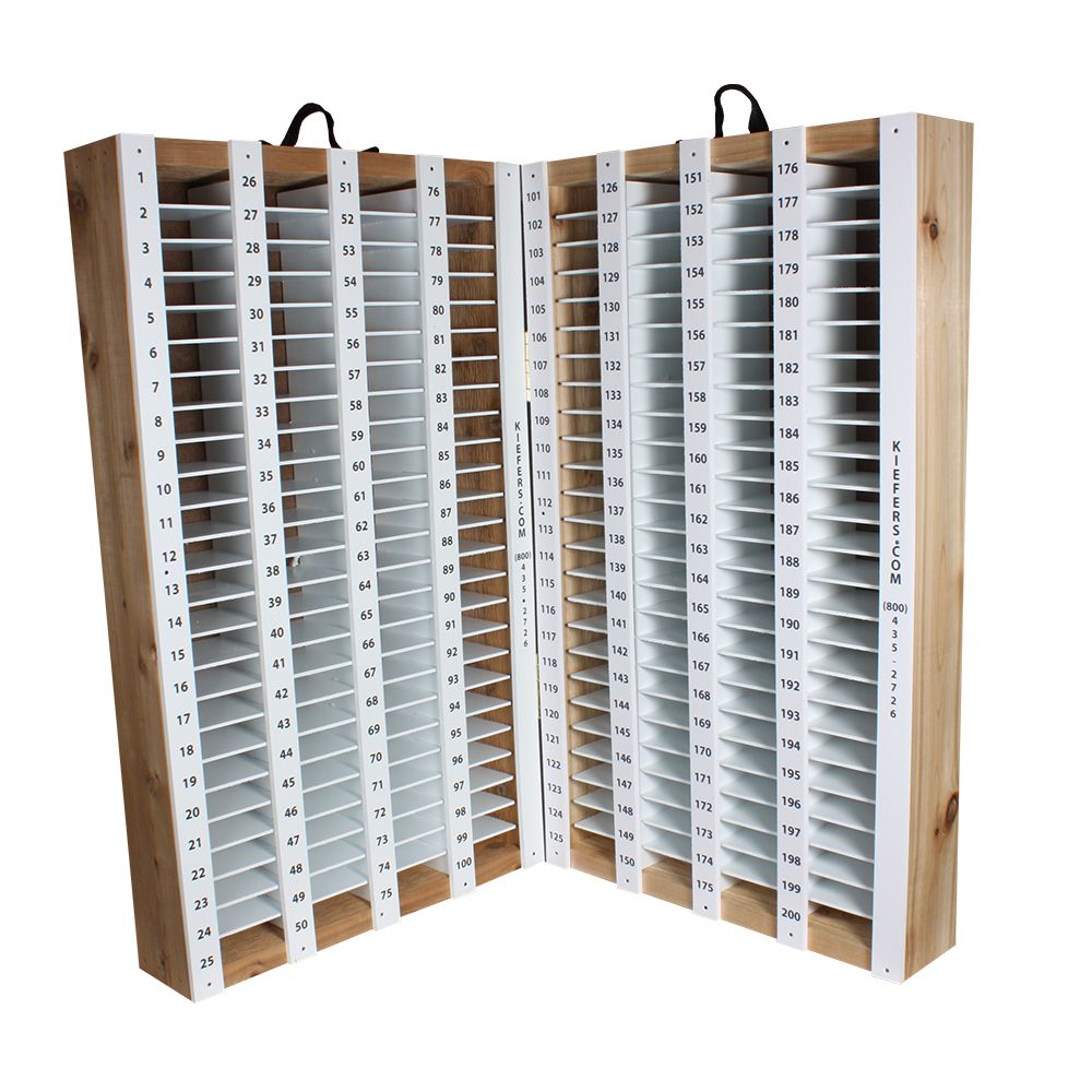 Slot File Box | Ticket File Box | Kiefer Auction Supply