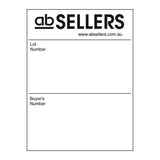 3" x 4" Custom White Label (300 Labels)