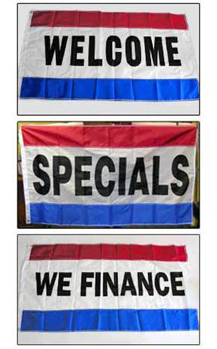 3' x 5' Flags (Multiple Styles)
