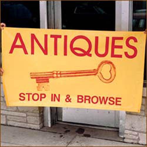 3' x 5' Stock "Antiques" Banner