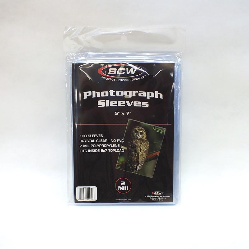 5" x 7" Photo Sleeves (100/Pack)