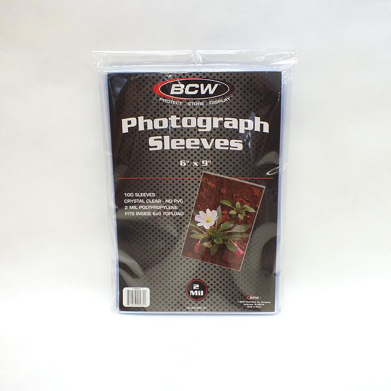 6" x 9" Photo Sleeves (100/Pack)