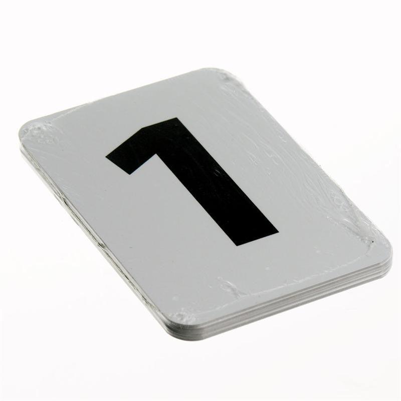 Aluminum Flipper Card Numbering Decks (5 sizes)