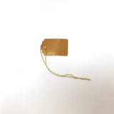 Antique Gold Tag - (100/Box) 2 Sizes