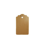 Antique Gold Tag - (100/Box) 2 Sizes