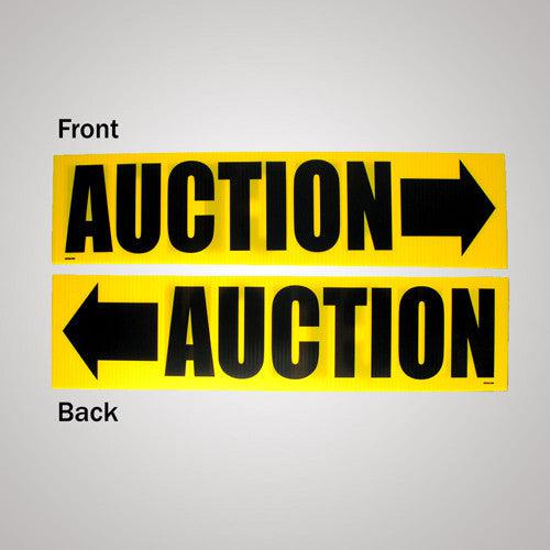 Auction Signage | Custom Printed Yard Signs | Kiefer Auction Supply