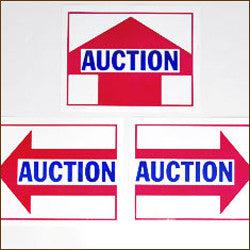 Auction Arrow Signs (50/Pack)