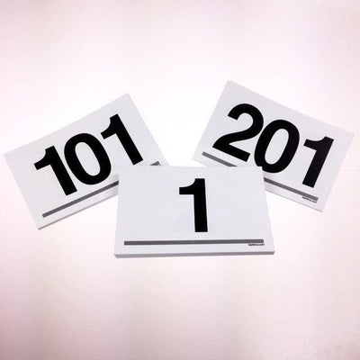 Bid Cards - Stock (Numbered)*