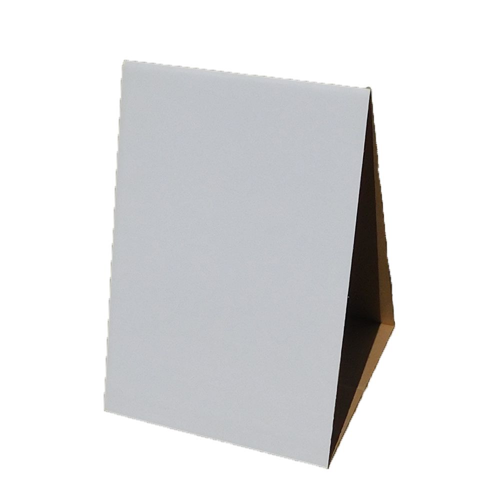 Cardboard Sign Empty Blank Cardboard Tent Street Signs (5/Pack)