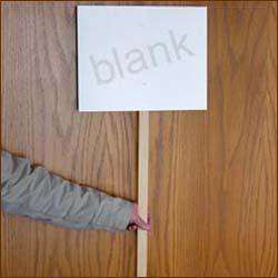 Blank Signs (50/Pack)