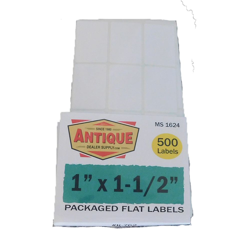 Boxed Blank Labels - Several Sizes
