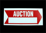 Corrugated Plastic Signs - Auction (5/Pack)