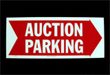 Corrugated Plastic Signs - Auction Parking (5/Pack)