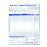 Detailed Consignment Form, single part (50/pad)