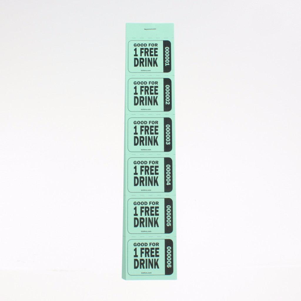 Drink Tickets (240/Book) - 5 Versions