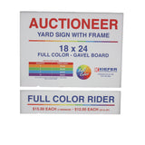 Full Color Rider Sign