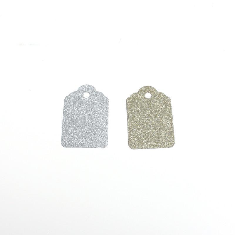 Glitter #6 Tags (2 Colors)