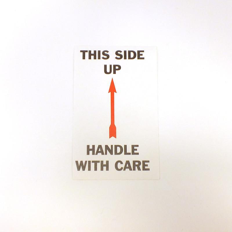Handle w/ Care Self Adhesize Label (Pack of 50)