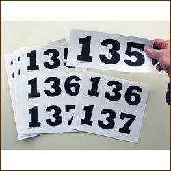 Large Numbered Lot Labels (300/pack)