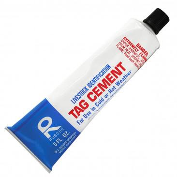 Livestock Hip Tag Cement (5 oz. tube)